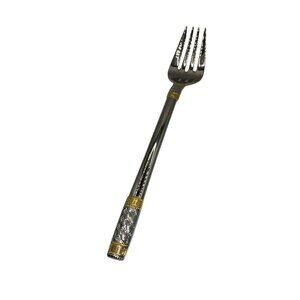 Wallace Golden Aegean Weave Stainless Salad Fork 18/8 NWOT 6-1/8"